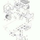 Sportster, 5614 Крепление двигателя и глушитель