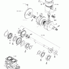 Challenger 1800, 5611/5616 Коленвал и поршни