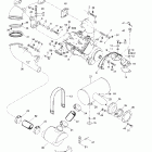 Challenger, 5603/5606 Крепление двигателя и глушитель
