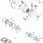 Speedster, 5897 Коленвал и поршни