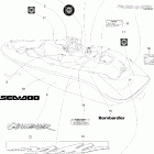 Challenger, 5896 09- decals, rear view
