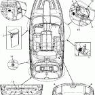 SX230 HIGH OUTPUT-SXT1100EH/SXT1100FH/SXT1100DH Наклейки предупреждения