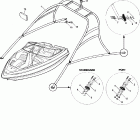 AR230 HIGH OUTPUT-SXT1100BH/SXT1100CH/SXT1100AH Дуга для Wakeboard