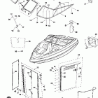 SX230 HIGH OUTPUT-SXT1100EH/SXT1100FH/SXT1100DH Рулевой отсек