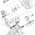 SX230 HO-SRT1100AE/SRT1100E Коленчатый вал и Поршень