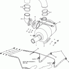 SX230 HO-SRT1100AE/SRT1100E Выхлопная система 3