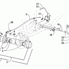 Bearcat 454 2x4 Mechanical brake assembly