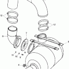 AR210-SRT1000BD Выхлопная система 3