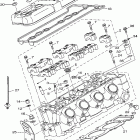 SR230-SRT1000C-B/SRT1000-B Головка цилиндра
