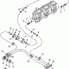 EXCITER 270-EXT1200X Топливная магистраль
