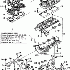 EXCITER 220-EXT1100W Блок цилиндров