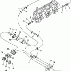 EXCITER TWIN-EXT1200W Топливная магистраль