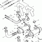 EXCITER TWIN-EXT1200W Выхлопная система 2