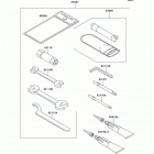 Brute Force 750 4x4i (KVF750-A1) Owner's tools