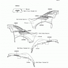 Brute Force 750 4x4i (KVF750-A1) Decals(green)
