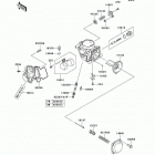 Brute Force 750 4x4i (KVF750-A1) Карбюратор в разборе