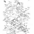 Brute Force 750 4x4i (KVF750-A1) Рама ,крепежные детали
