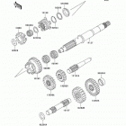 KFX700 (KSV700-B1) Трансмиссия