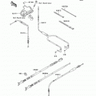 Brute Force 650 4x4 (KVF650-D1) Тросы управления