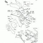 Brute Force 650 4x4 Hardwoods Green HD (KVF650-E1) Боковые обтекатели