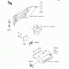 KFX700 (KSV700-A2) Отражатели
