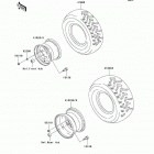 Prairie 700 4x4 (KVF700-A2) Колеса,покрышки