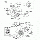 Brute Force 650 4x4 (KVF650-D1) Головка цилиндра