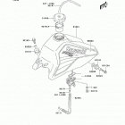 KFX80 (KSF80-A3) Fuel tank(ksf80-a3)