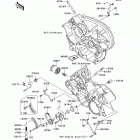 KFX700 (KSV700-B1) Масляный и водяной насос. фильтр масленый