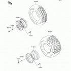 KFX700 (KSV700-B1) Колеса,покрышки