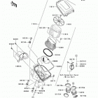 Brute Force 750 4x4i (KVF750-A1) Воздухозаборник