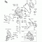 KFX700 (KSV700-B1) Крышки двигателя