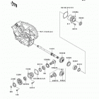 Prairie 700 4x4 (KVF700-A2) Передняя коническая зубчатая передача