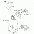 Brute Force 750 4x4i (KVF750-A1) Генератор