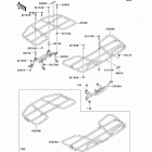 Brute Force 750 4x4i (KVF750-A1) Багажник-кузов