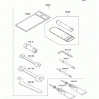Brute Force 650 4x4 (KVF650-D1) Owner's tools