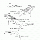 Brute Force 750 4x4i (KVF750-A1) Decals(yellow)