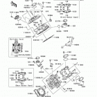 KFX700 (KSV700-A2) Головка цилиндра