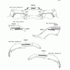 Brute Force 650 4x4 Hardwoods Green HD (KVF650-E1) Наклейки