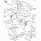 Brute Force 650 4x4 (KVF650-D1) Радиатор