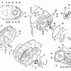 450 XC Крышки сцепления ,ремня и магнето