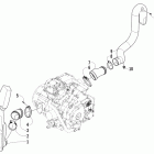 TRV 450 Корпус и патрубки охлаждения