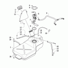 Prowler XTZ Топливный бак