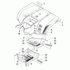 550 Cruiser PS Заднее крыло и подножки
