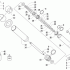 Prowler HDX Rear suspension shock absorber