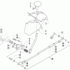 1000 Cruiser PS Рычаг переключения