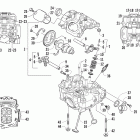 Prowler XTZ Головка цилиндров и распределительный вал