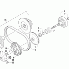 450 XC Сцепление и приводной ремень