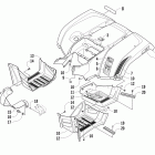 700 Diesel Заднее крыло и подножки