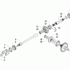 450 Вторичный привод в сборе